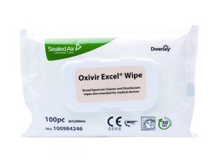 Wet wipes for disinfection Diversey Oxivir Excel, 100 pcs.