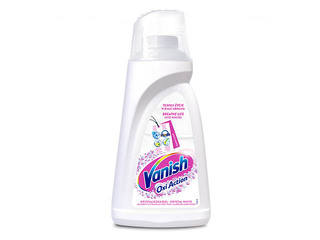 Traipu tīrīšanas līdzeklis Vanish Oxi Action White, gēls baltai veļai, 1l
