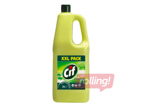 Крем-очиститель универсальный CIF Professional Cream Lemon, 2л