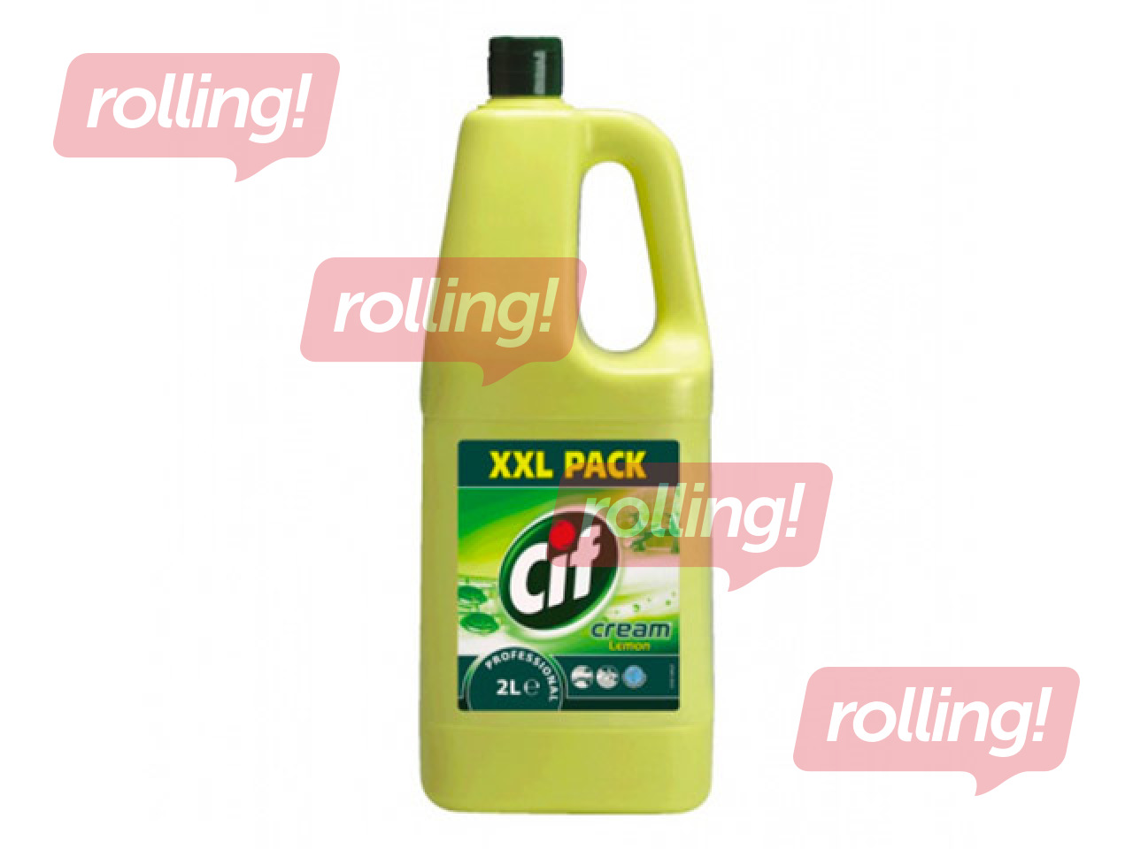 Tīrīšanas līdzeklis Cif Professional Cream Lemon, krēmveida, universāls, 2l