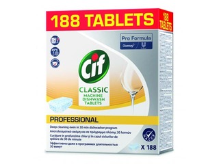 Таблетки для посудомоечной машины Cif Professional Classic, 188 шт.