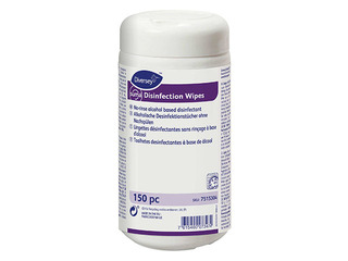 Wet disinfecting wipes for surfaces Diversey Suma, 150 pcs.