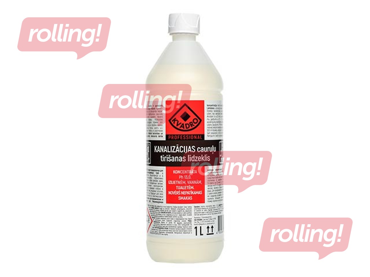 Очиститель канализационных труб Kvadro, 1л