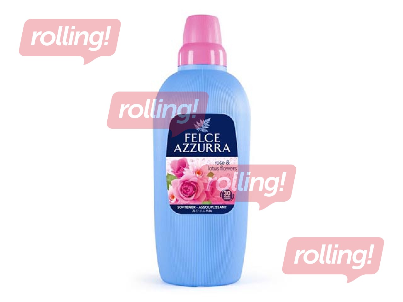 Veļas mīkstinātājs Felce Azzurra Roze un Lotosa zieds, 2l