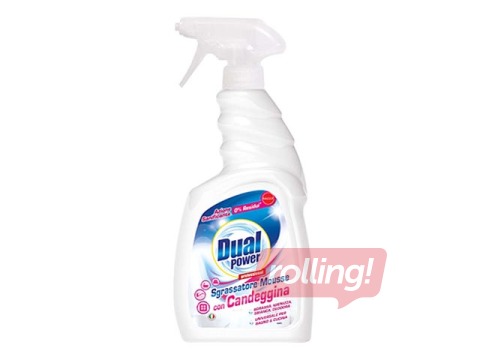 Disinfectant detergent with chlorine Dual Power, 750ml