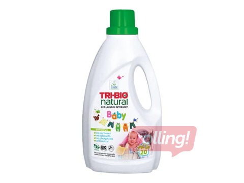 Veļas mazgāšanas līdzeklis Tri-Bio, bērnu veļai, 940ml