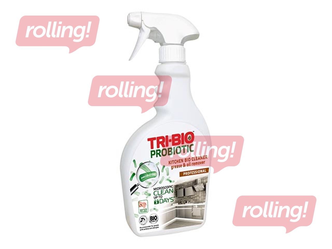 Probiotiskais biolīdzeklis virtuves tīrīšanai Tri-Bio, 420ml