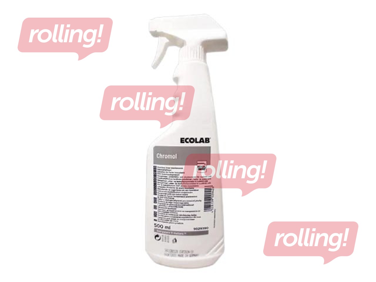 Nerūsējošā tērauda kopšanas līdzeklis Chromol, 500ml