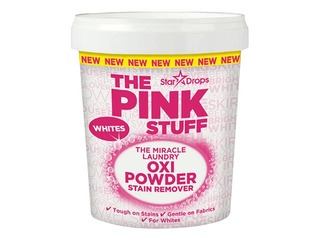 Traipu tīrīšanas pulveris The Pink Stuff, oksidējošs, baltai veļai, 1kg 