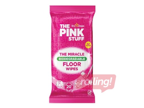 Влажные салфетки для мытья пола The Pink Stuff, 20 шт.