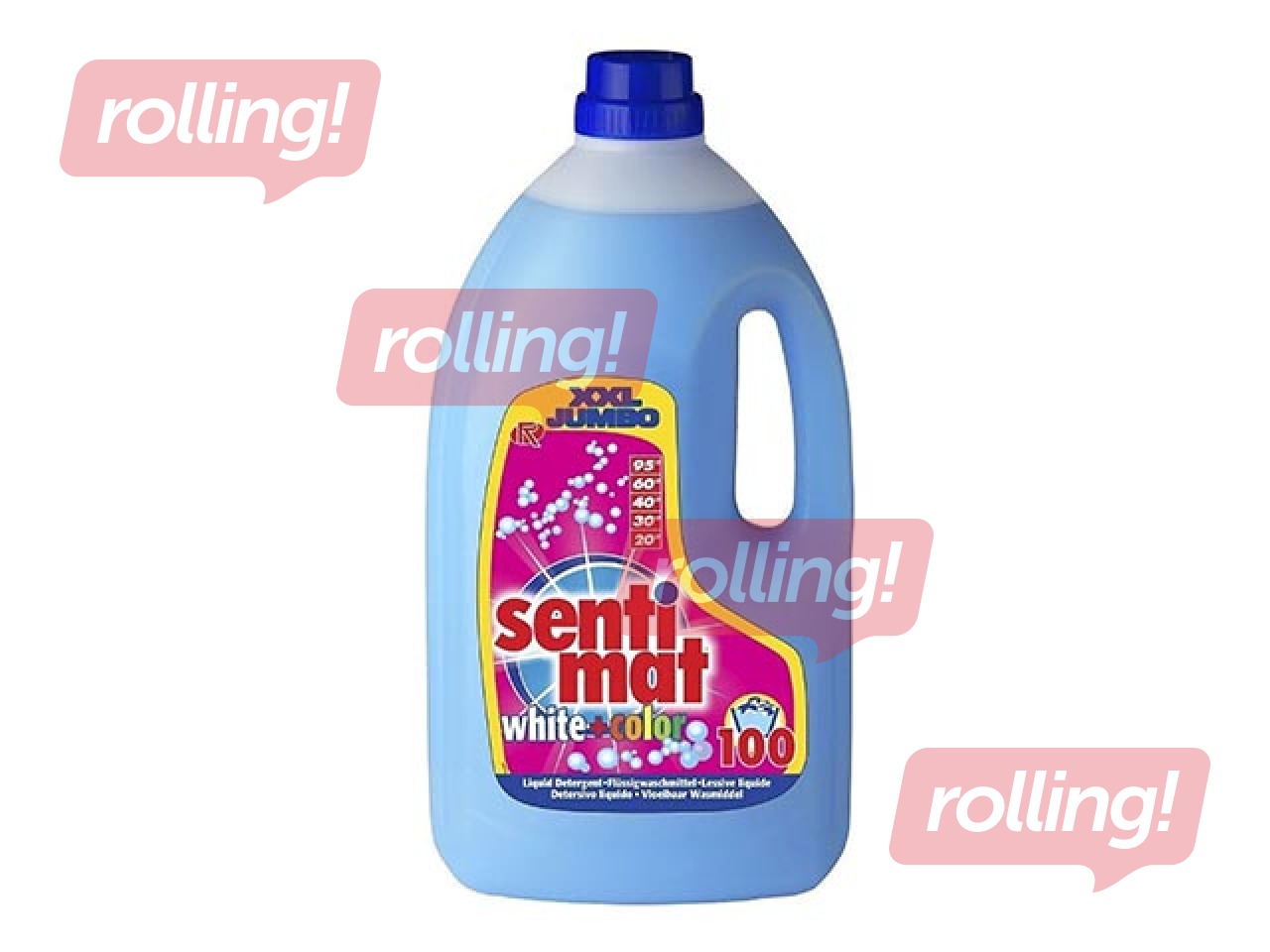Veļas mazgāšanas līdzeklis Sentimat White&Color, 5l