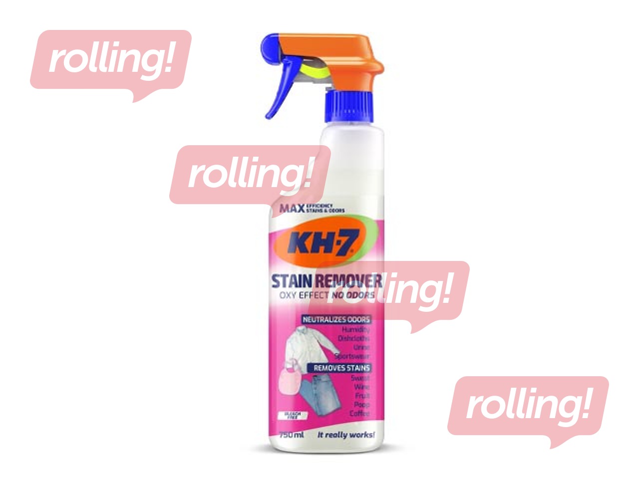 Traipu tīrīšanas līdzeklis KH-7 OXY, 750ml