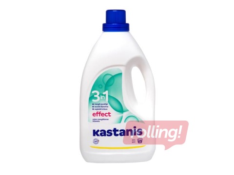 Veļas mazgāšanas līdzeklis Kastanis Efekts 3in1, universāls, 1.8l