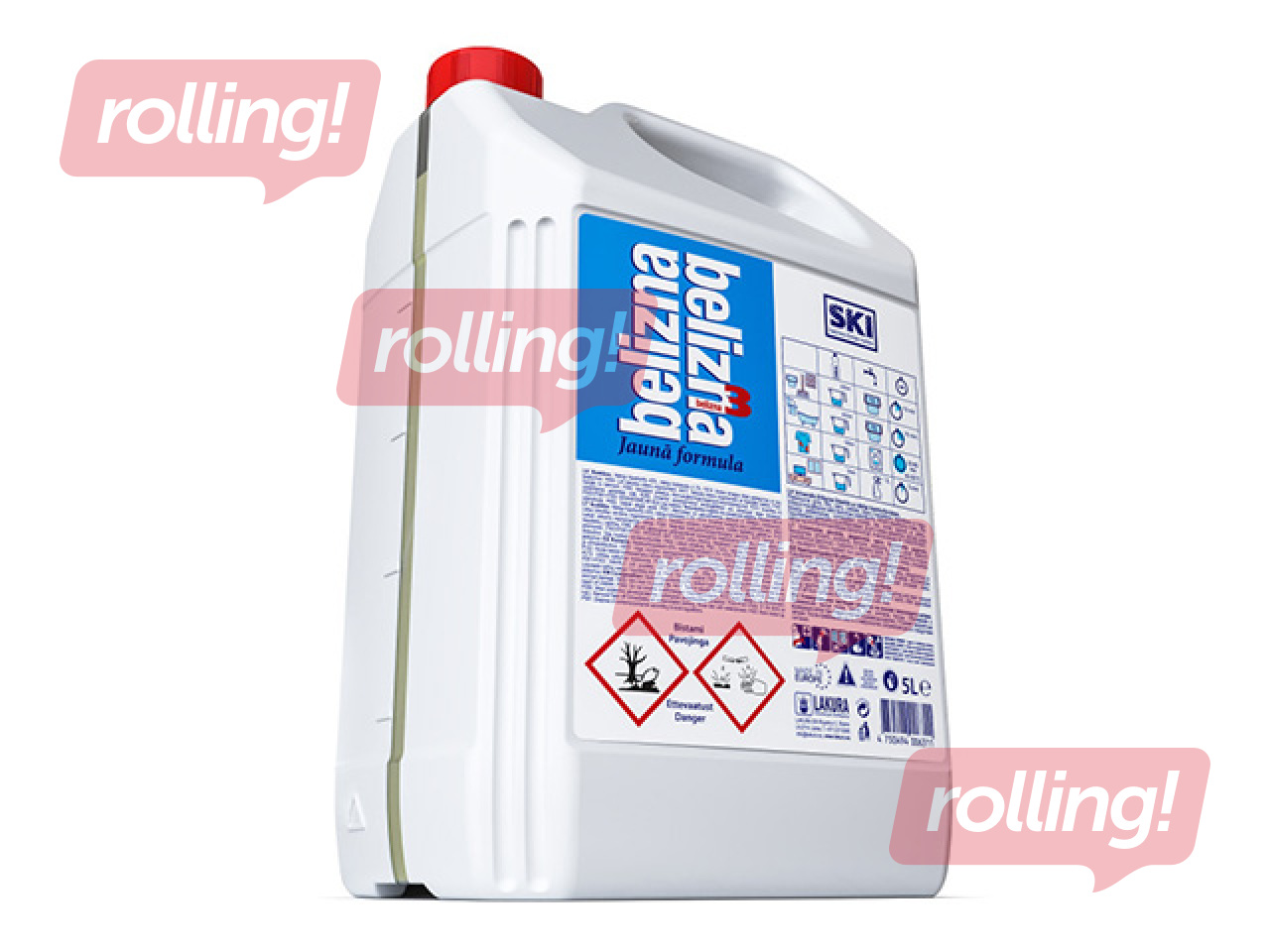 Mazgāšanas, balināšanas un dezinfekcijas līdzeklis Belizna, 5l