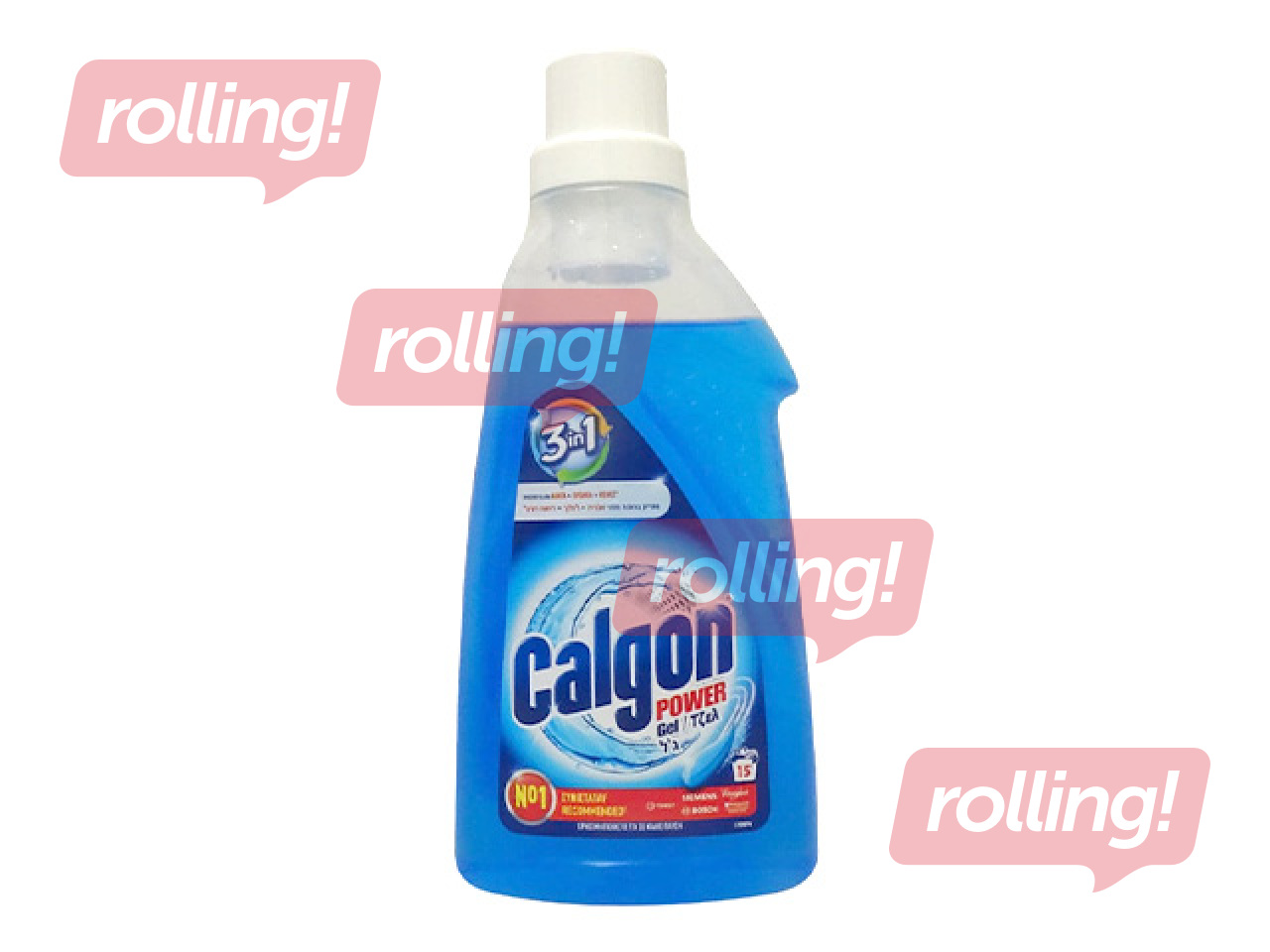 Гель для смягчения воды для стиральных машин Calgon Gel Blue, 750 мл