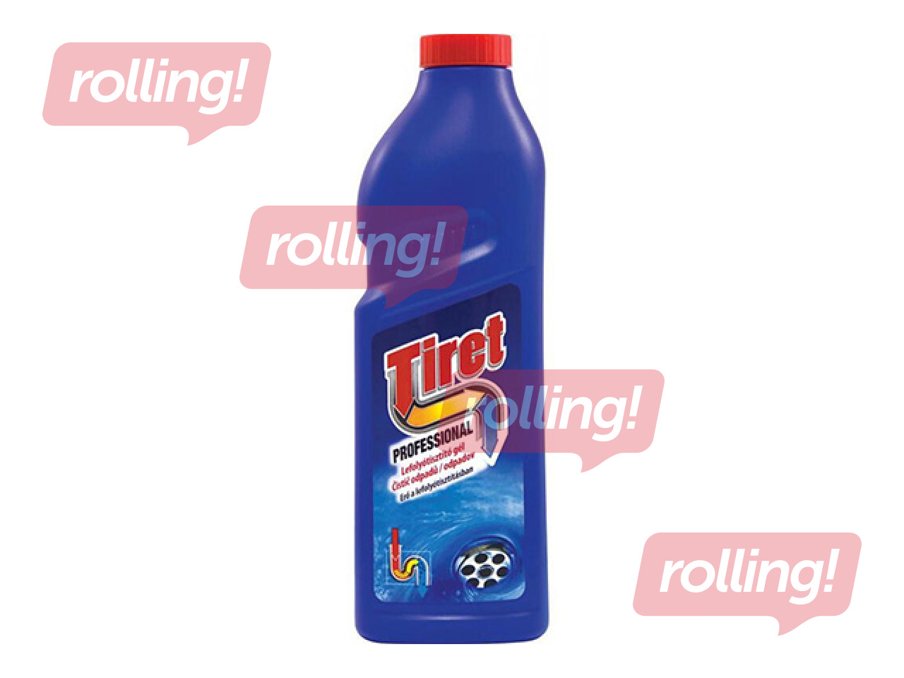 Kanalizācijas cauruļu tīrīšanas līdzeklis Tiret, 1l