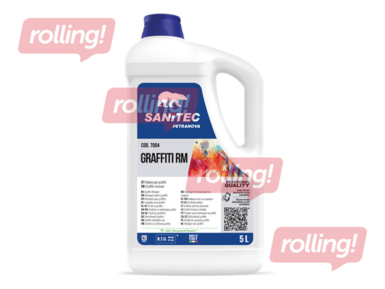 Grafiti noņēmējs Sanitec, Graffiti RM, 5l