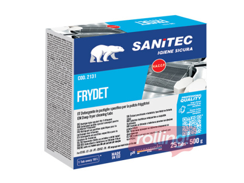 Tīrīšanas tabletes fritēšanas ierīcēm Sanitec, Frydet, 500g