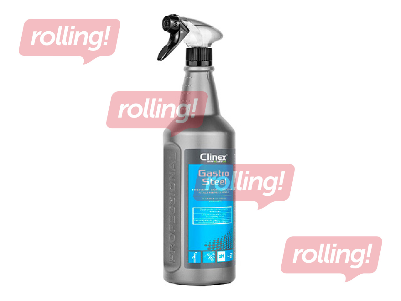 Stainless steel cleaning agent Clinex, Gastro Steel, 1l