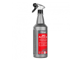 Sanitārā aprīkojuma tīrīšanas līdzeklis Clinex, W3 Active Bio, hloru nesaturošs, 1l