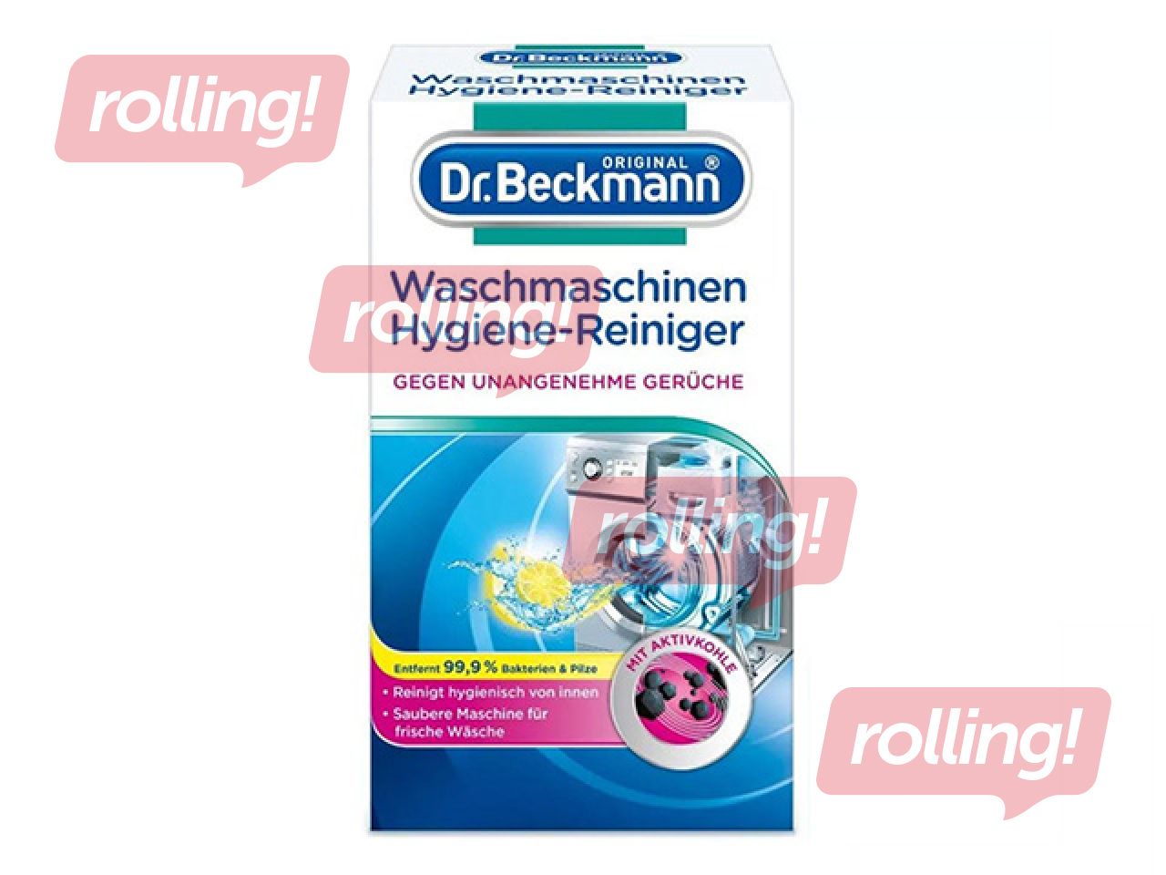 Veļas mazgājamās mašīnas tīrīšanas pulveris Dr.Beckmann, 250g