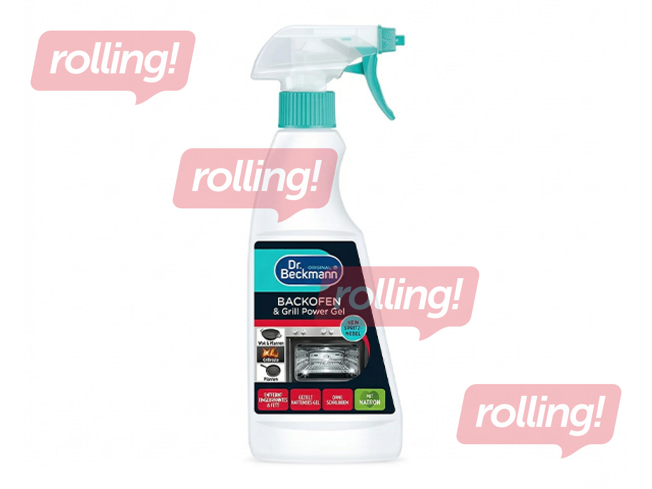 Oven and grill cleaner Dr.Beckmann, with spray, 375ml