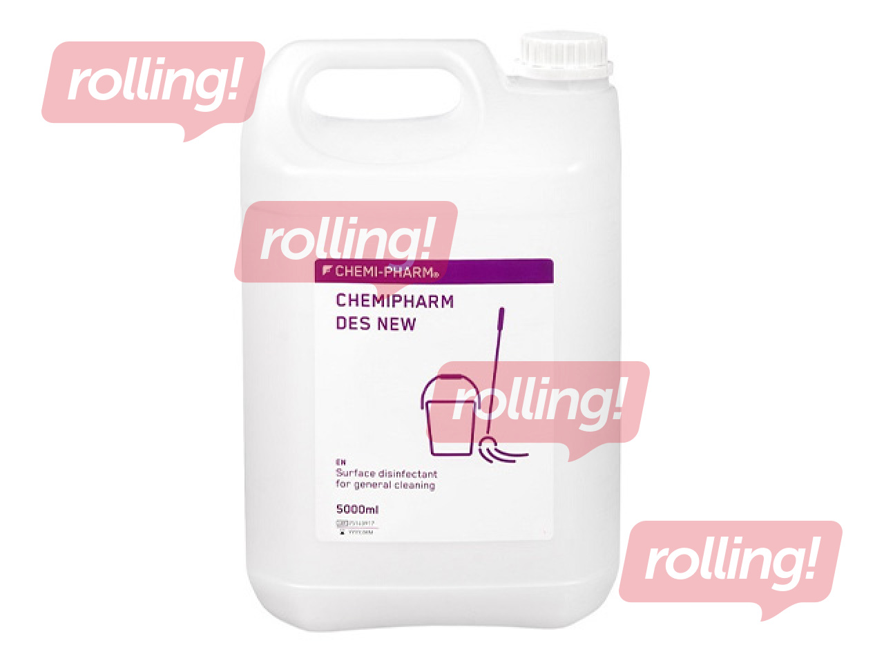 Surface disinfectant and cleaning product Chemipharm Des New, concentrate, 5l