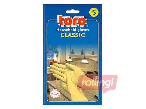Rubber gloves TORO, S size