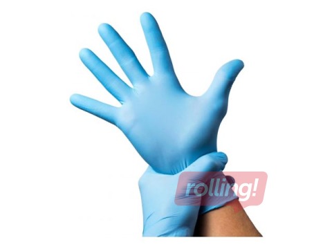 Nitriilkindad ilma puudrita MaiMed XL, 100 tk, sinine