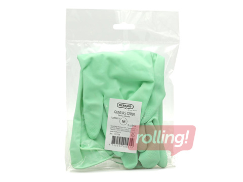 Gumijas cimdi Merkant, biezie, oderēti, M izmērs