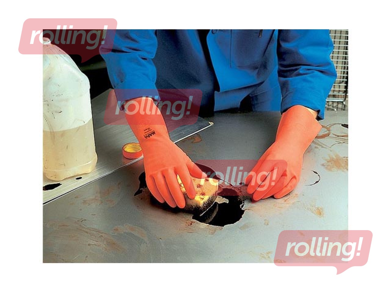 Kindad Mapa Vital, lateks/nitriil, L, 1 paar