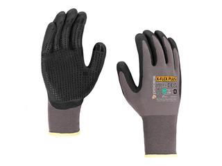 Work Gloves for Better Grip X-Flex Plus, Size L, Black