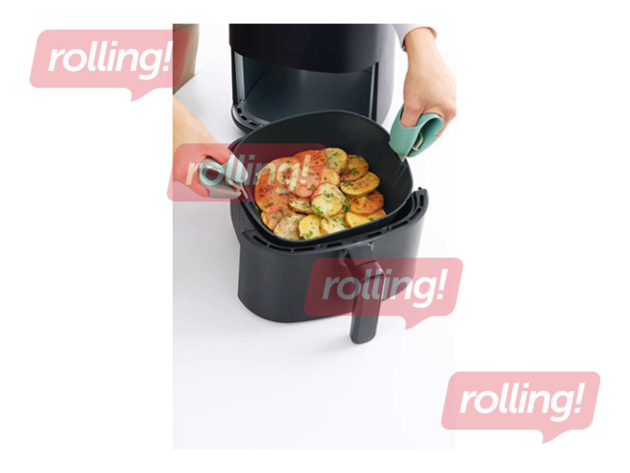 Virtuves mini cimdi Lékué, silikona, 2 gab.