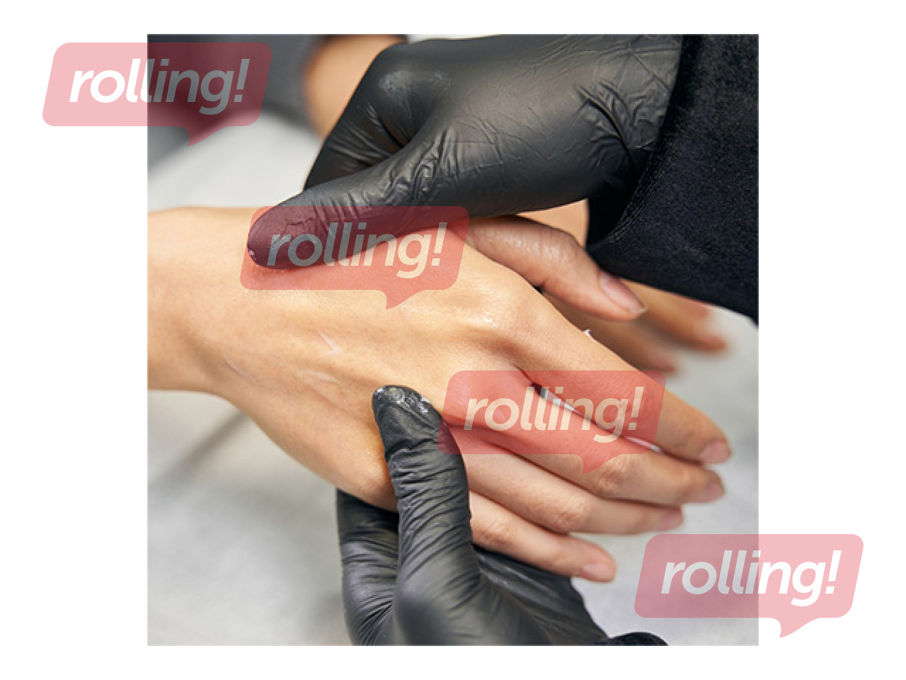 Cimdi nitrila bez pūdera Clara, M izmērs, melni, 100 gab.
