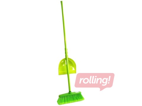 Grīdas birste ar liekšķeri, dažādas krāsas, 120cm