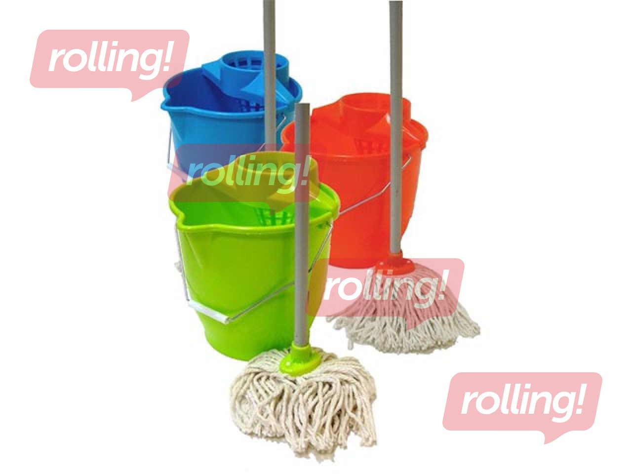 Spainis Toro ar mopa nospiedēju un mopu, 12l