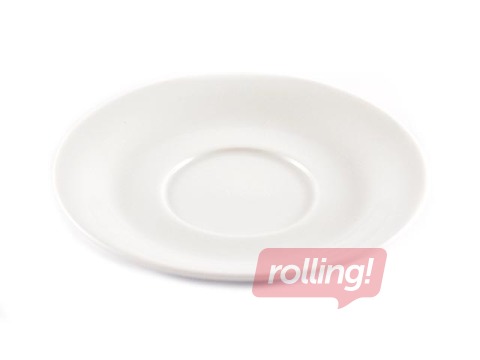 Saucer Titan, ø16 cm, white