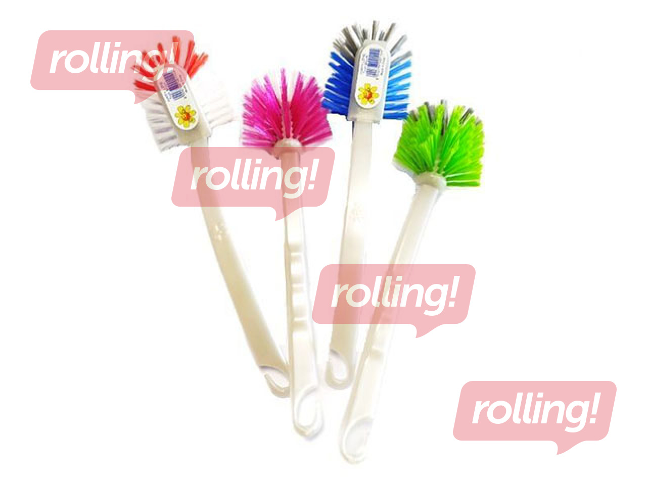 Trauku birstīte ar kātu 24cm, 1 gab.