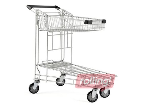 Nesting distribution trolley
