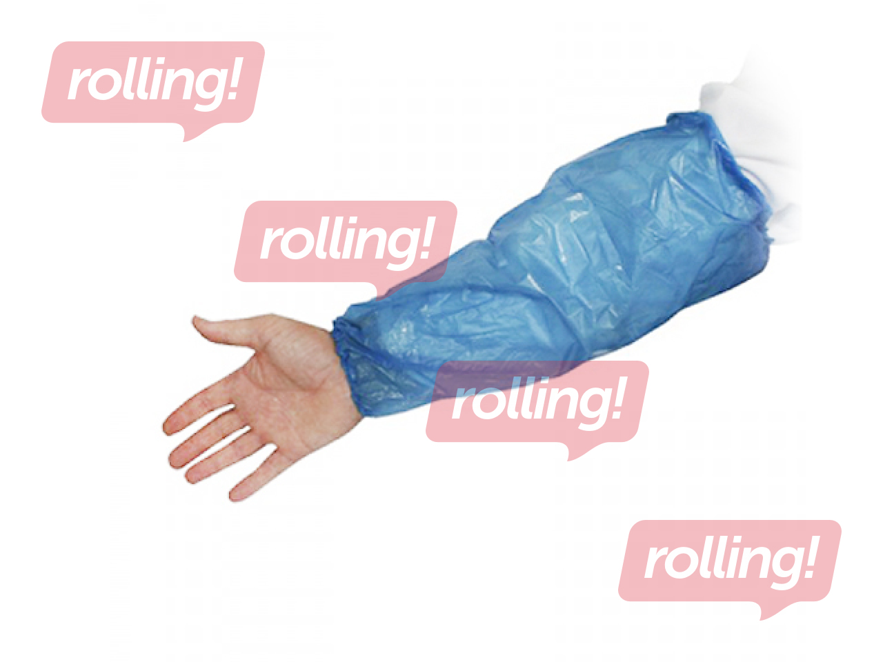 Uzroči vienreizlietojami Spino, zili, 100 gab.