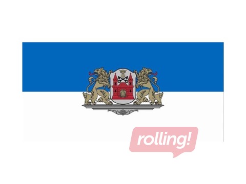 Riga city flag for pole, 200x100cm