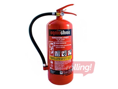 Fire extinguisher OGNIOCHRON with holder PA-6  (43A 233B/C)