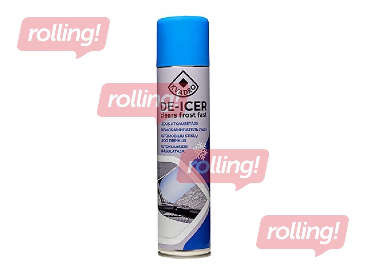 Ice defroster for car windows KVADRO, 300ml