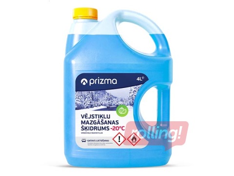 Windshield washer fluid, melon (-20 C), 4L