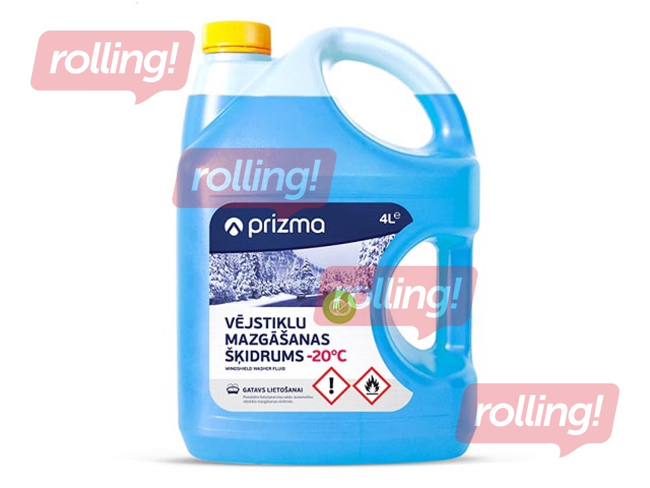 Жидкость стеклоомывателя, дыня (-20 C), 4л