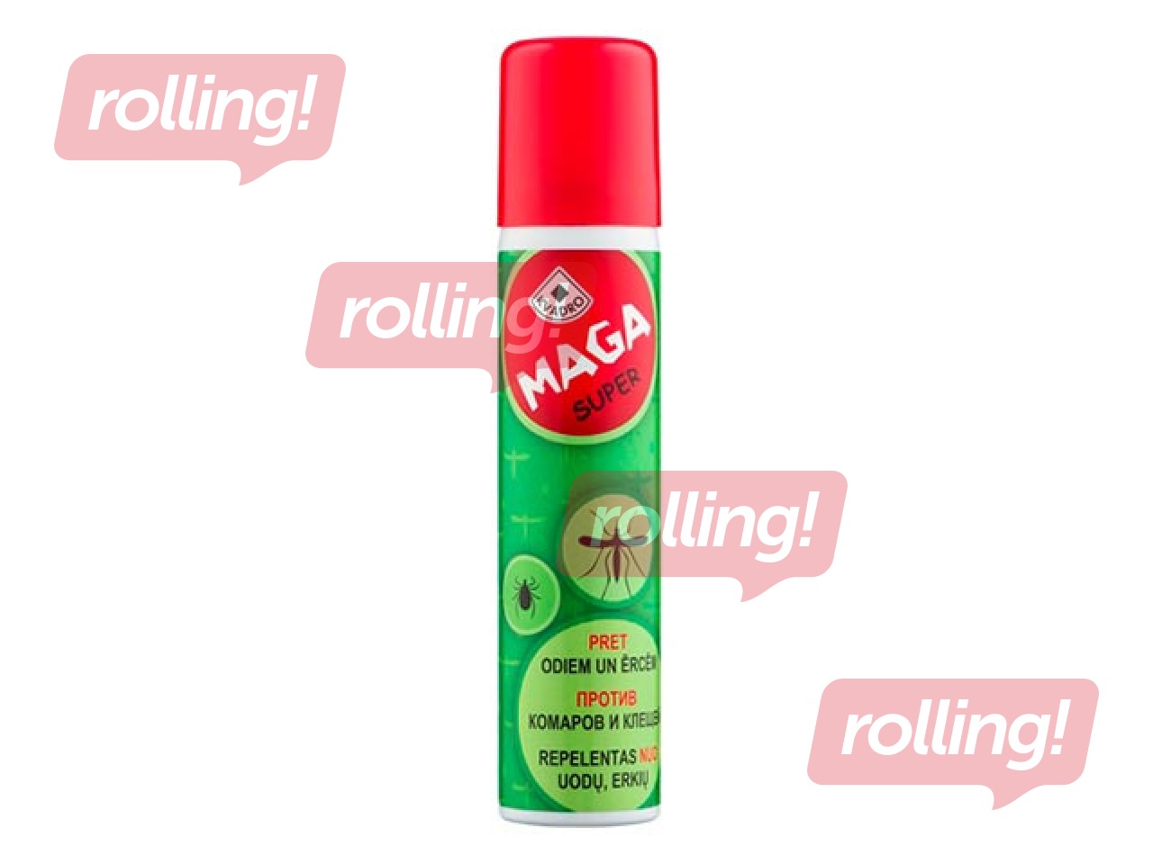 Līdzeklis pret odiem, ērcēm MAGA Super, 100ml