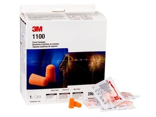 Vienreizējas lietošanas ausu aizbāžņi, 3M, 37dB, 1  pāris