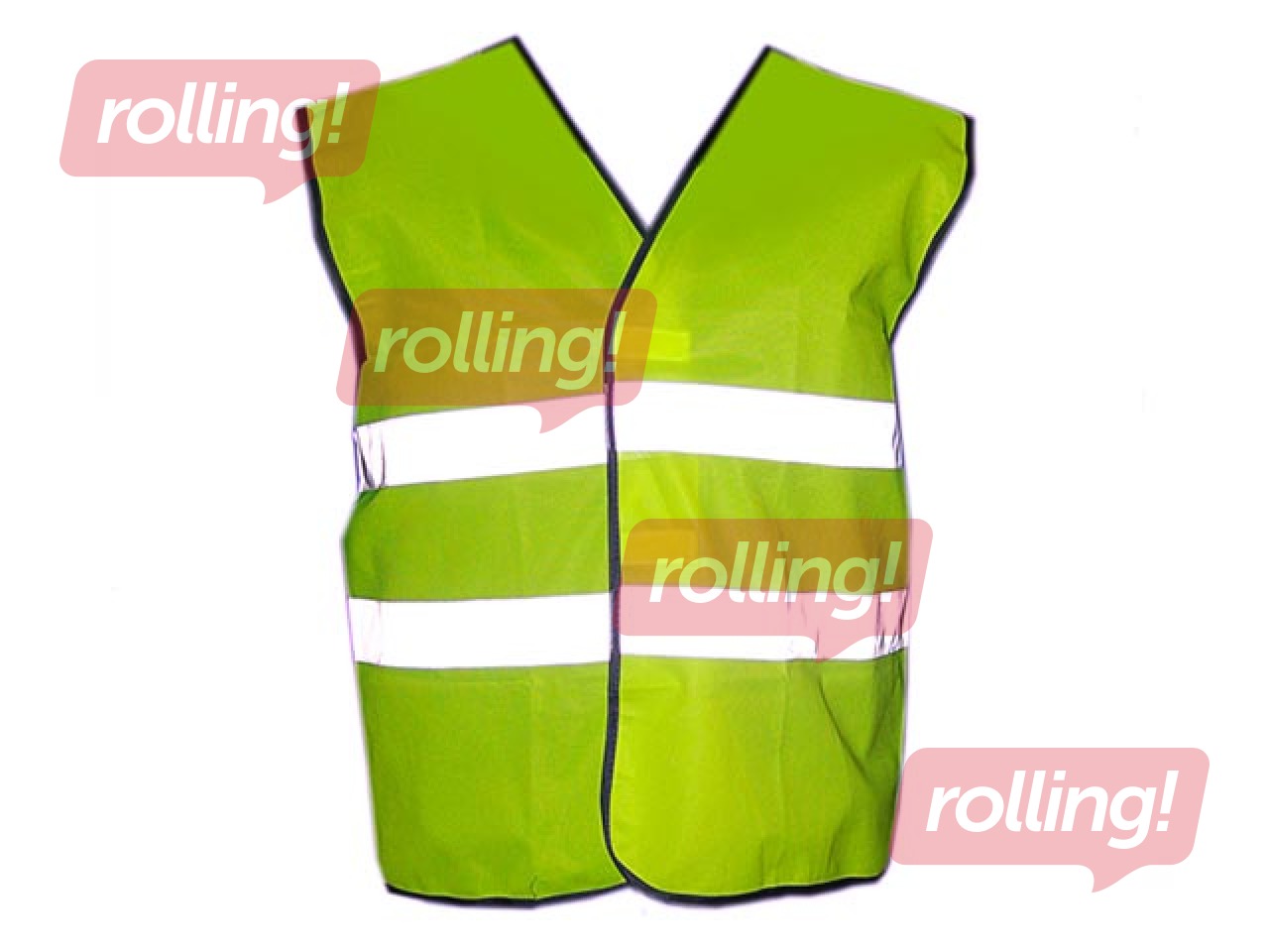 Reflective vest / adult, yellow, M