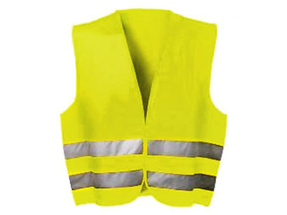 Жилет светоотражающий взрослый размер XL, желтый