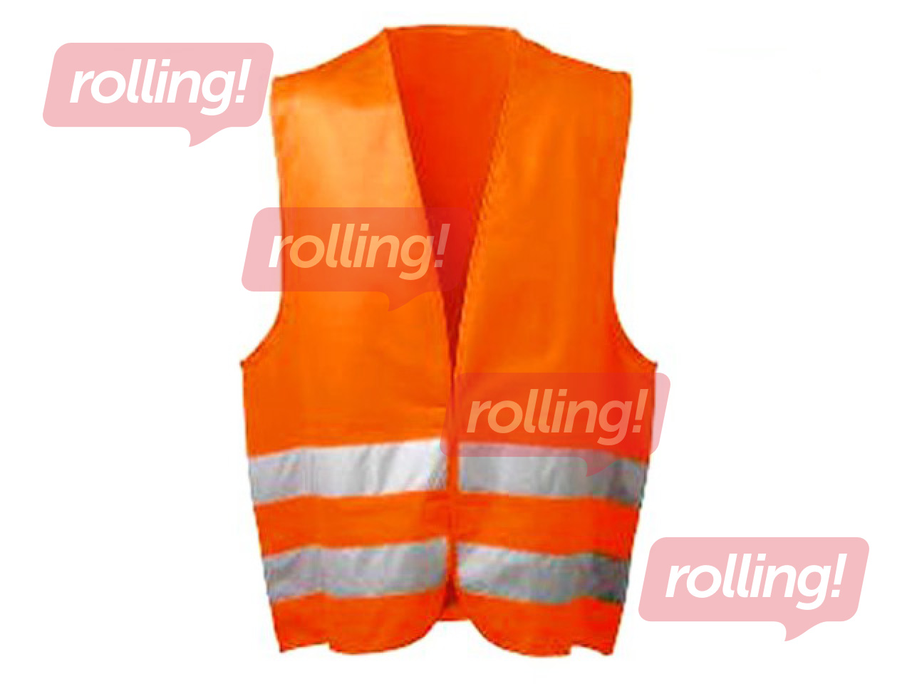 Atstarojošā veste pieaugušo XL izmērs, oranža